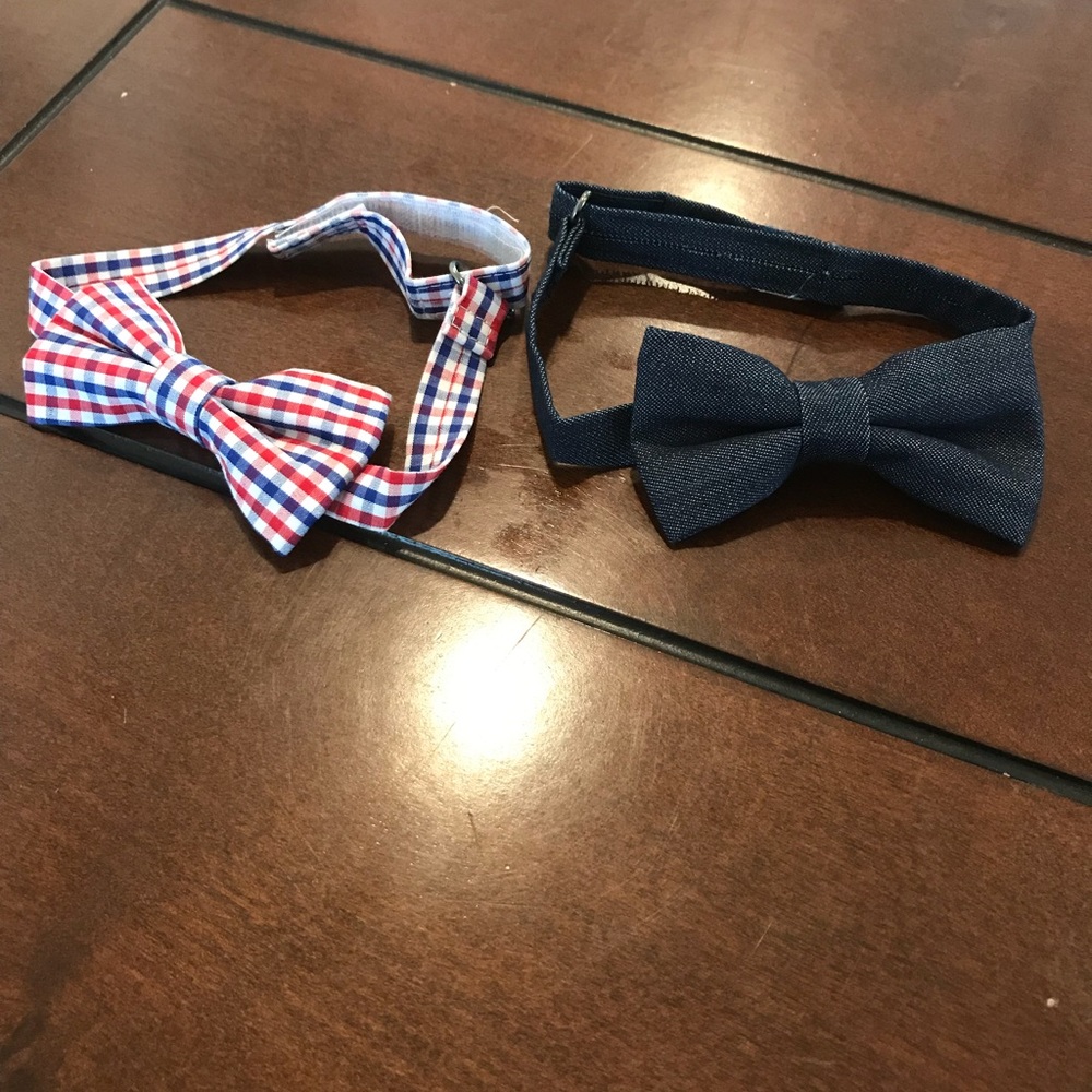 Velcro toddler bow ties